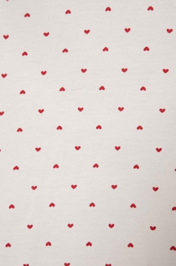 Fiú United Colors of Benetton baba pamut hosszú ujjú 3K84A103I.W.SEASONAL fehér