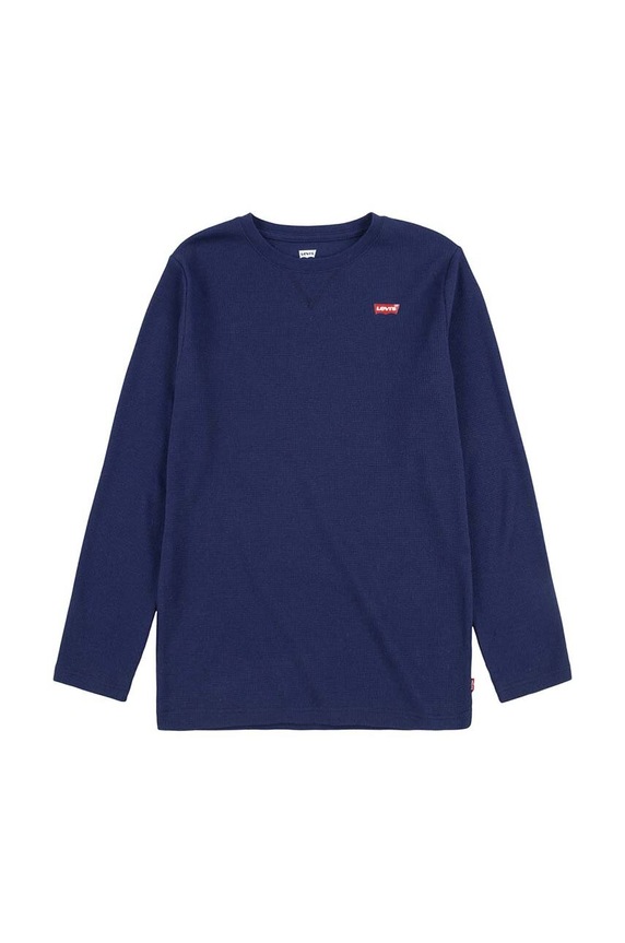 Levi's gyerek hosszúujjú sima kék 9EG892