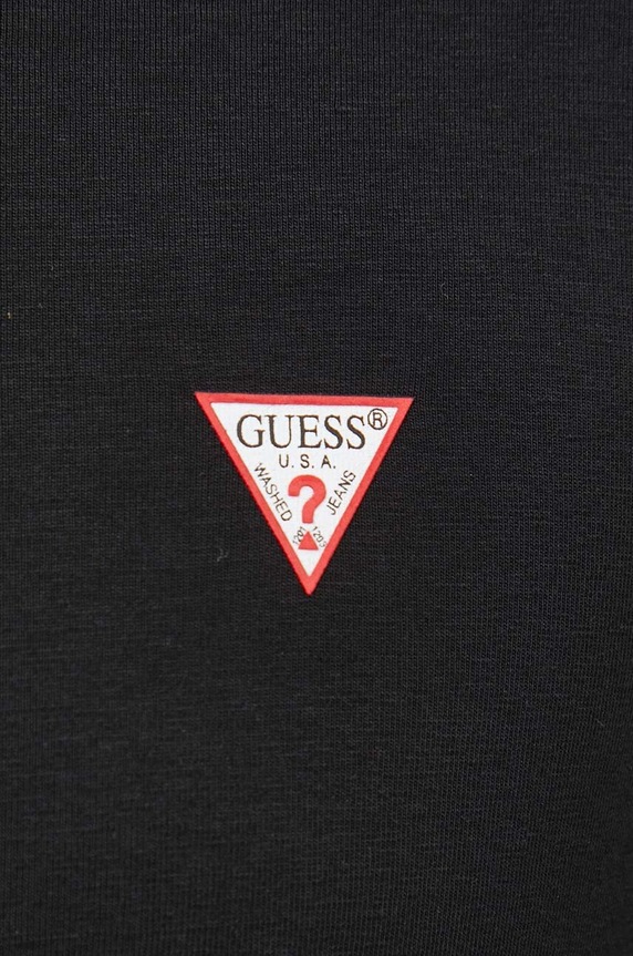 Tričko s dlhým rukávom Guess M2YI08.J1314 čierna