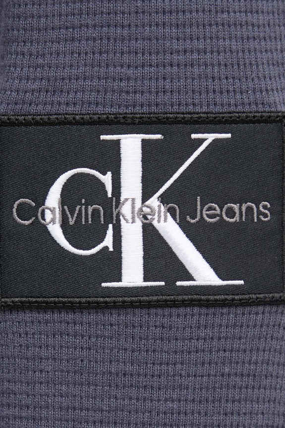 Calvin Klein Jeans bluza bawełniana J30J323485 niebieski