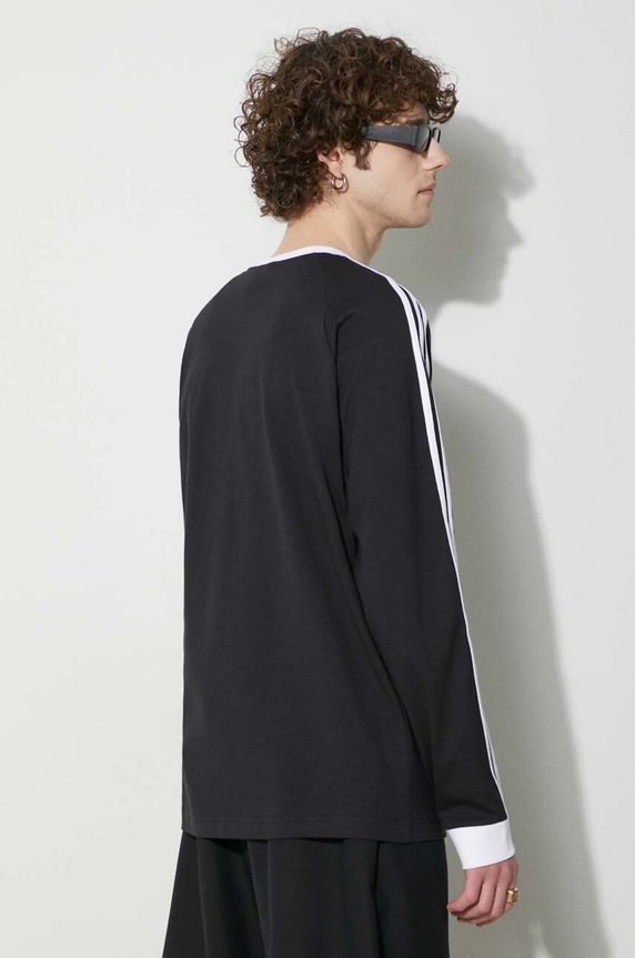 adidas Adicolor Classics 3-Stripes Long Sleeve Tee Black IA4877 black AW23