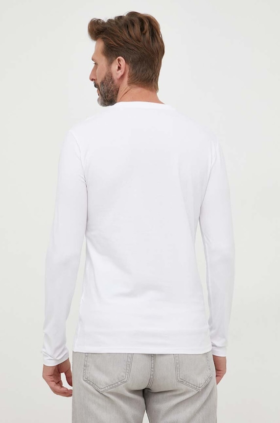 Îmbrăcăminte Guess longsleeve M2YI28.J1314 alb