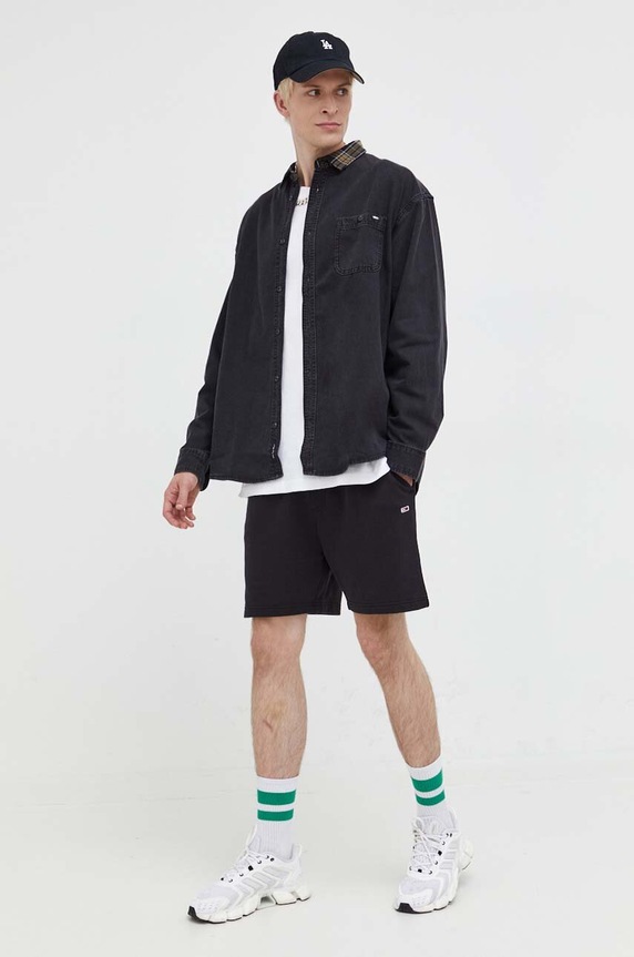 Pamučna majica dugih rukava Dickies DK0A4YGHWHX1 bijela SS25