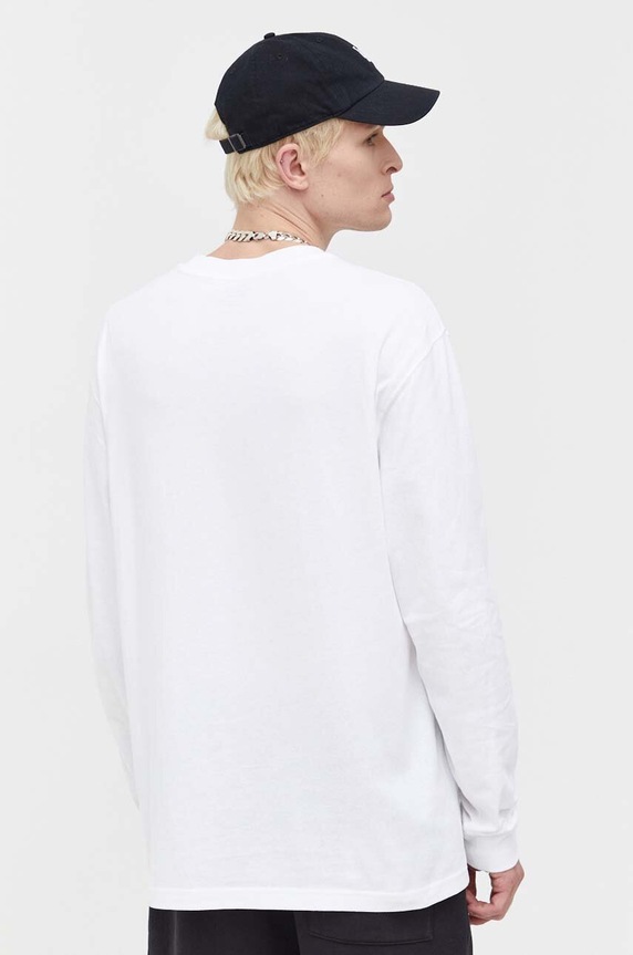 Odjeća Pamučna majica dugih rukava Dickies DK0A4YGHWHX1 bijela