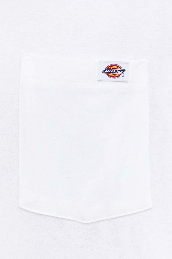 Pamučna majica dugih rukava Dickies DK0A4YGHWHX1 bijela