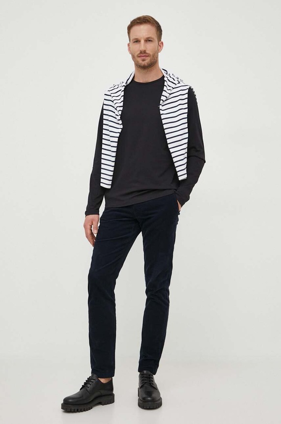 Gant pamut hosszúujjú 2004049 fekete SS26