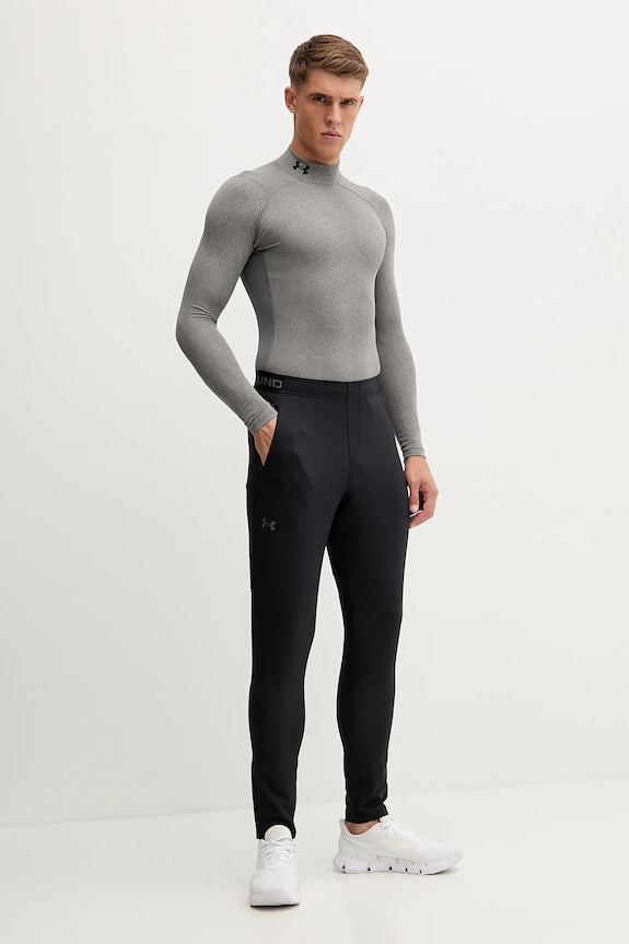 Majica z dolgimi rokavi za vadbo Under Armour ColdGear Compression 1366072 siva AW25