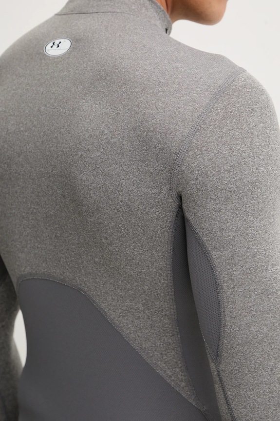 Majica z dolgimi rokavi za vadbo Under Armour ColdGear Compression 1366072 siva