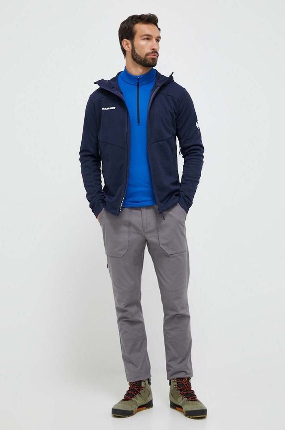 Sportovní mikina Mammut Aenergy ML Half Zip 1016.01100 modrá AW23