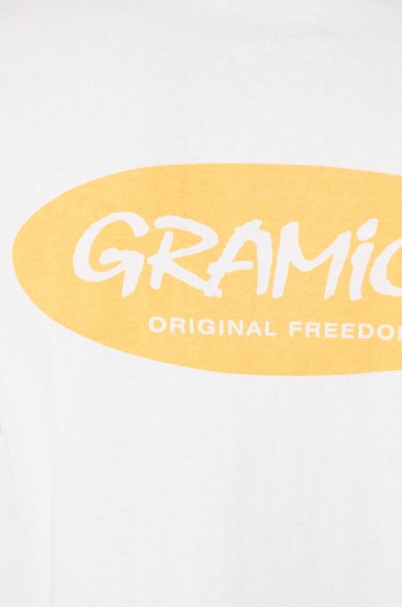 Gramicci cotton longsleeve top Original Freedom Oval Longsleeve Tee G3FU.T072