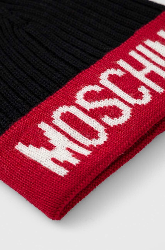 Moschino gyapjú sapka M2994.65373 piros AW23