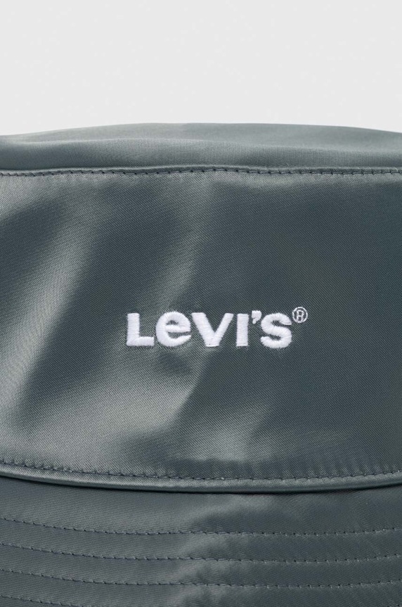 Αναστρέψιμο καπέλο Levi's D7762.0003 πράσινο AW23