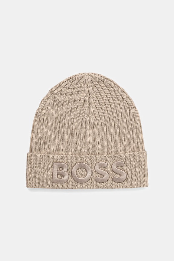 BOSS căciulă de lână Lara_hat bej 50497815