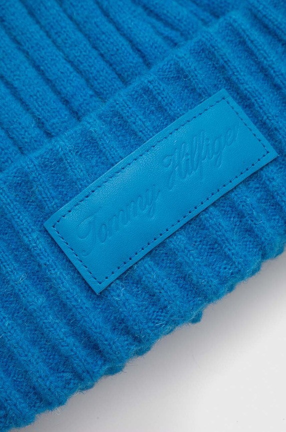 Αξεσουάρ Σκουφί από μείγμα μαλλιού Tommy Hilfiger AW0AW15325 μπλε