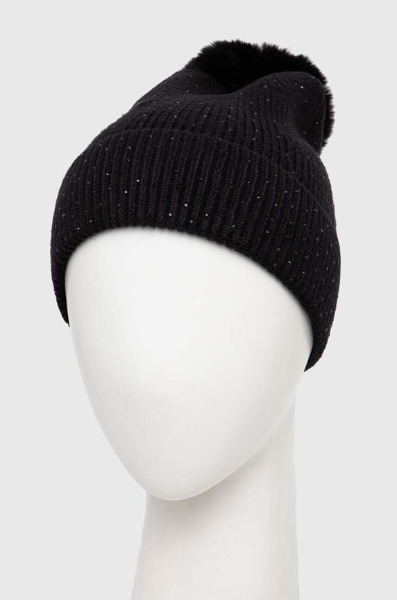 Čiapka Morgan 5BONNY2.NOIR čierna AW23