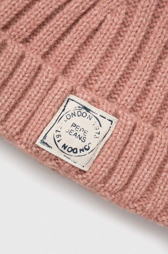 Παιδικός σκούφος Pepe Jeans PG040236 ροζ AW23