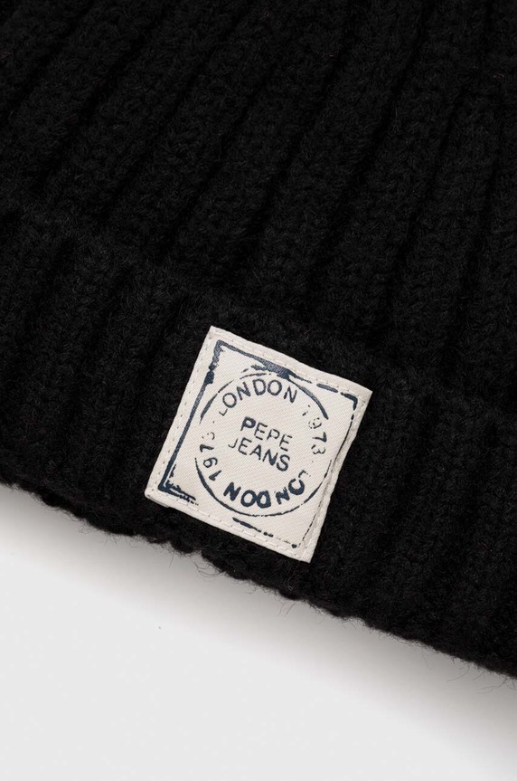 Pepe Jeans czapka dziecięca PG040236 czarny AW23