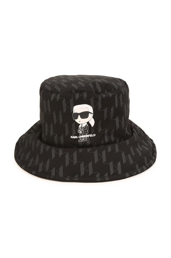 Παιδικό καπέλο Karl Lagerfeld άλλο μαύρο Z11062