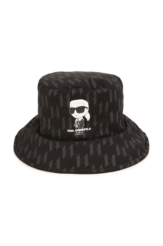 Παιδικό καπέλο Karl Lagerfeld άλλο μαύρο Z11062