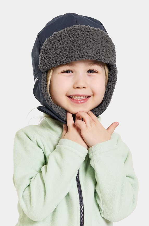 Didriksons czapka dziecięca BIGGLES CAP granatowy 505028