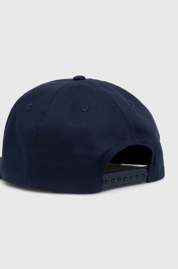 Akcesoria Tommy Jeans czapka z daszkiem bawełniana AM0AM11185 granatowy