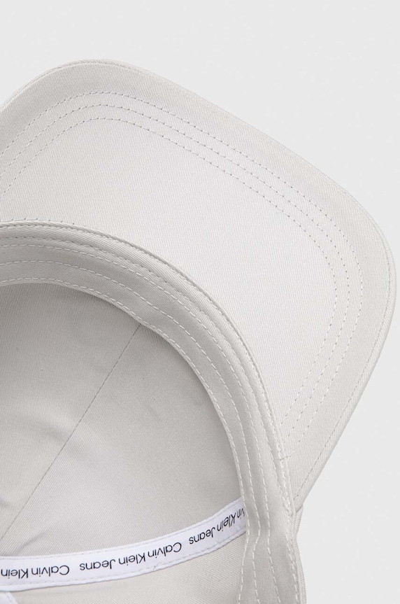 Calvin Klein Jeans pamut baseball sapka szürke K50K510061