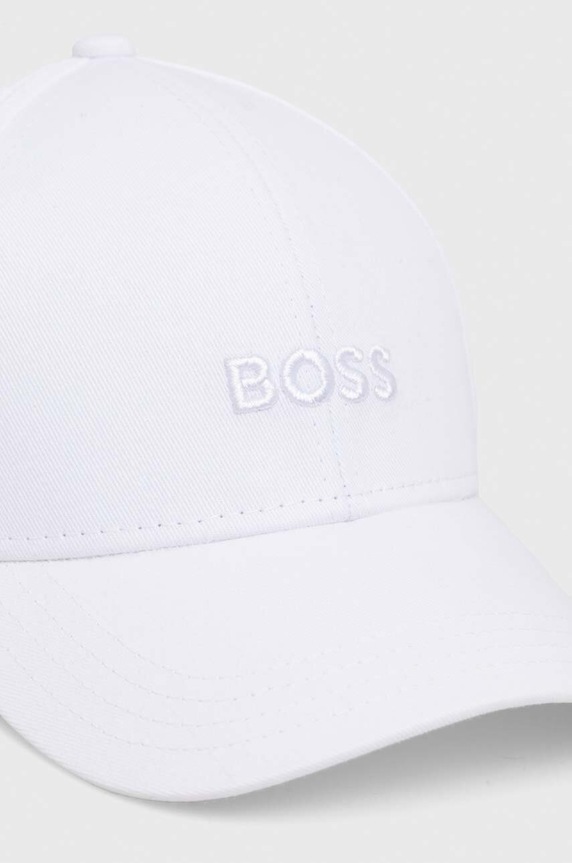 Bavlnená šiltovka BOSS Zed 50495121 biela AA00