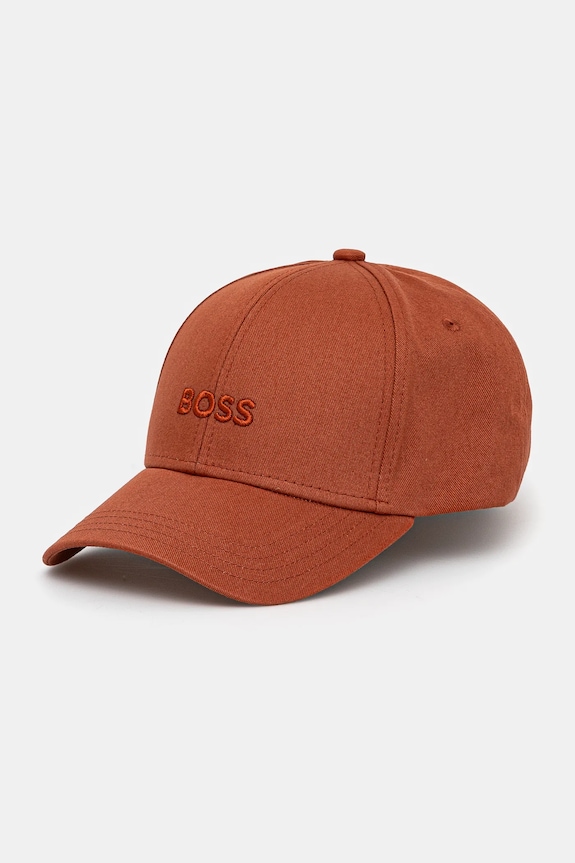 BOSS șapcă de baseball din bumbac Zed bumbac portocaliu 50495121