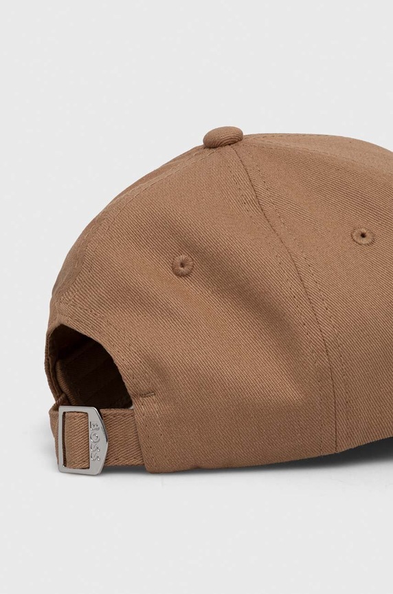Αξεσουάρ Βαμβακερό καπέλο του μπέιζμπολ BOSS Gelio-C_Sz40 50495121 μπεζ