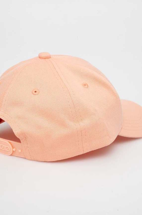 Αξεσουάρ Βαμβακερό καπέλο του μπέιζμπολ HUGO 50496033 πορτοκαλί