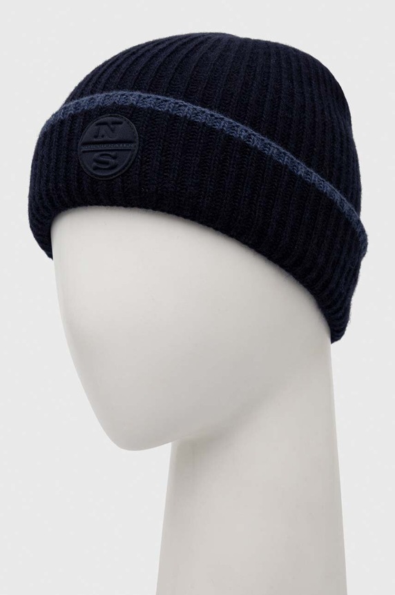 Σκουφί από μείγμα μαλλιού North Sails 623239 σκούρο μπλε AW23