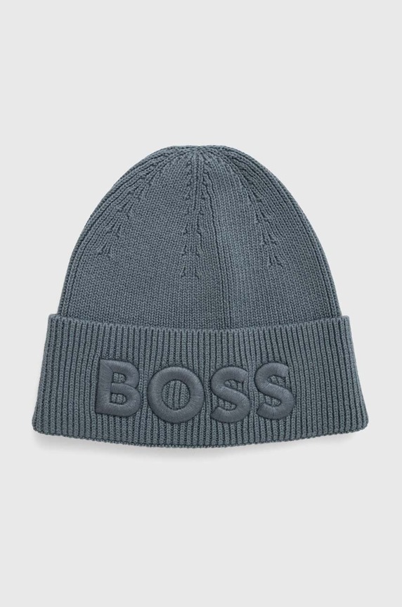 Kapa s dodatkom vune Boss Orange BOSS ORANGE natpis zelena 50497967