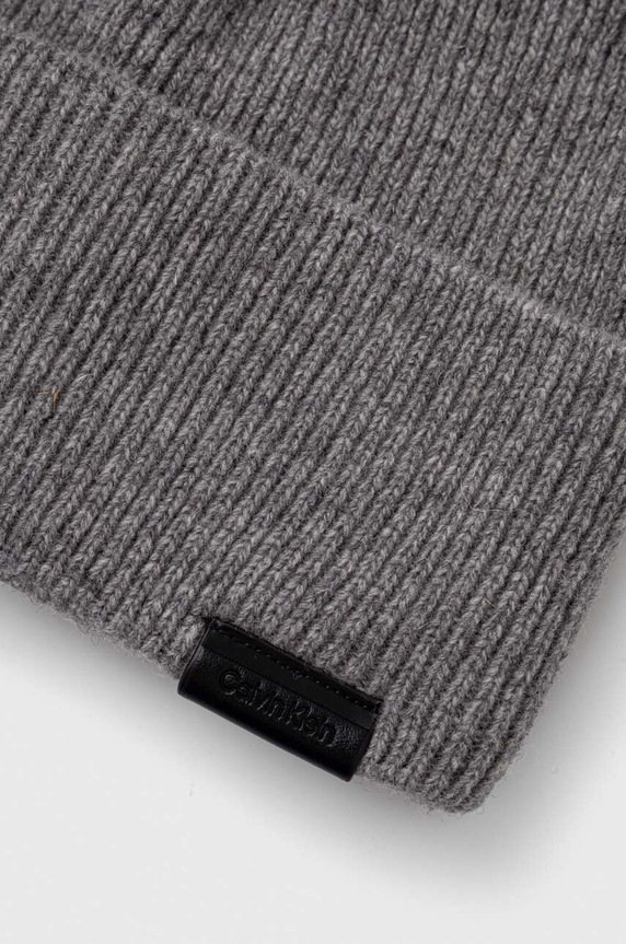 Αξεσουάρ Μάλλινο σκουφί Calvin Klein K50K510978 γκρί