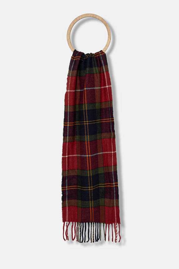 Barbour beanie and scarf MGS0079 navy AA00