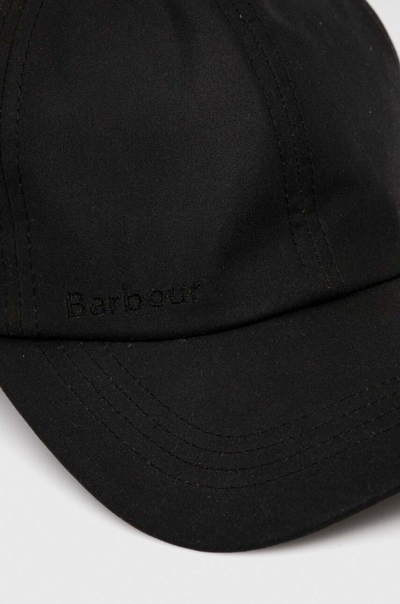 Аксесоари Памучна шапка с козирка Barbour MHA0005 зелен