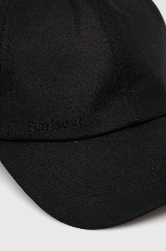 Аксесоари Памучна шапка с козирка Barbour MHA0005 зелен