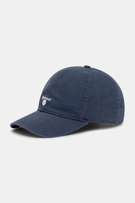 Barbour șapcă de baseball din bumbac Sports Caps albastru MHA0274