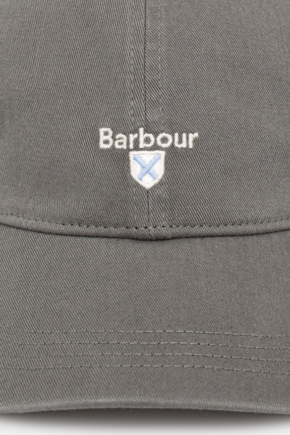 Barbour czapka bejsbolówka męska bawełniana MHA0274 zielony AA00