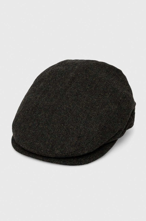 Вълнен каскет Barbour вълна зелен MHA0483
