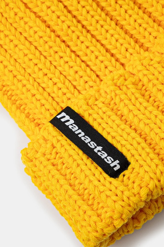 Шапка Manastash 90''S Logo Beanie Ii 7923974005 жълт AW24