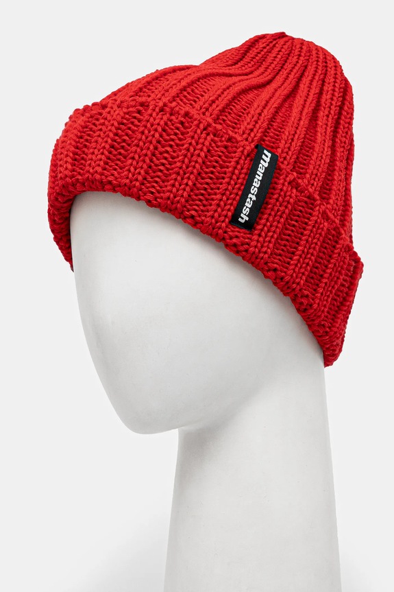 Doplňky Čepice Manastash 90'S Logo Beanie Ii 7923974005 červená