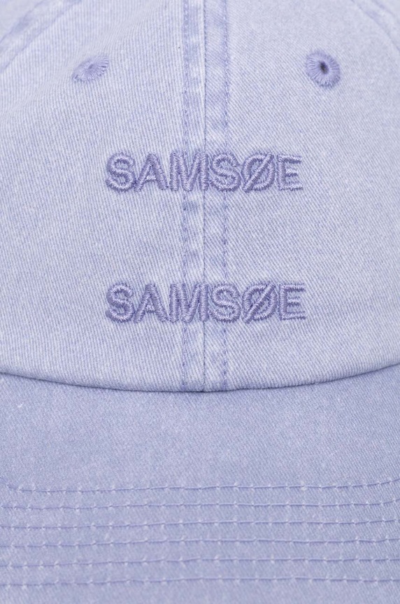 Kiegészítők Samsoe Samsoe pamut baseball sapka U23200004 lila