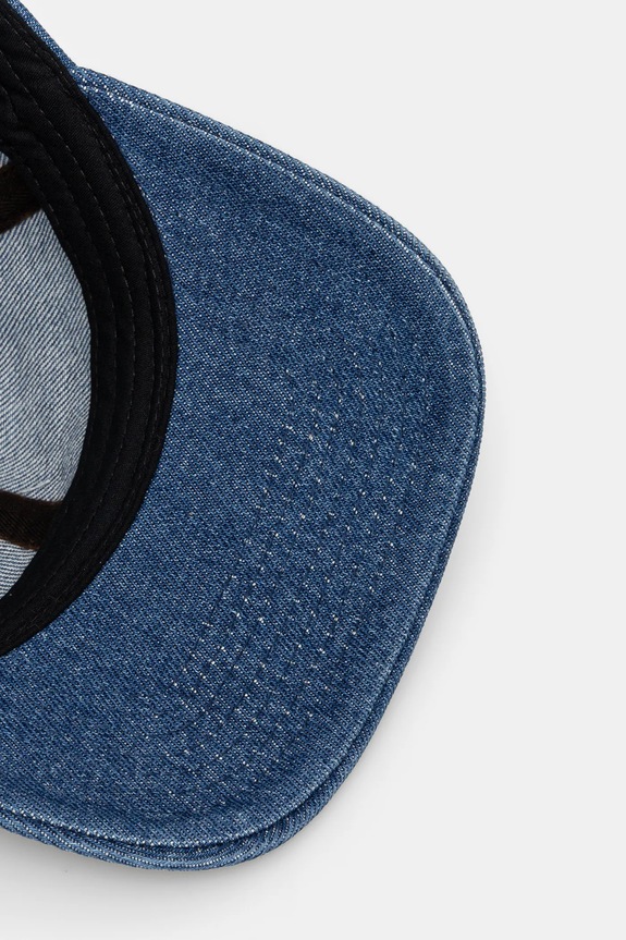 Βαμβακερό καπέλο του μπέιζμπολ Levi's D7589.0002 μπλε