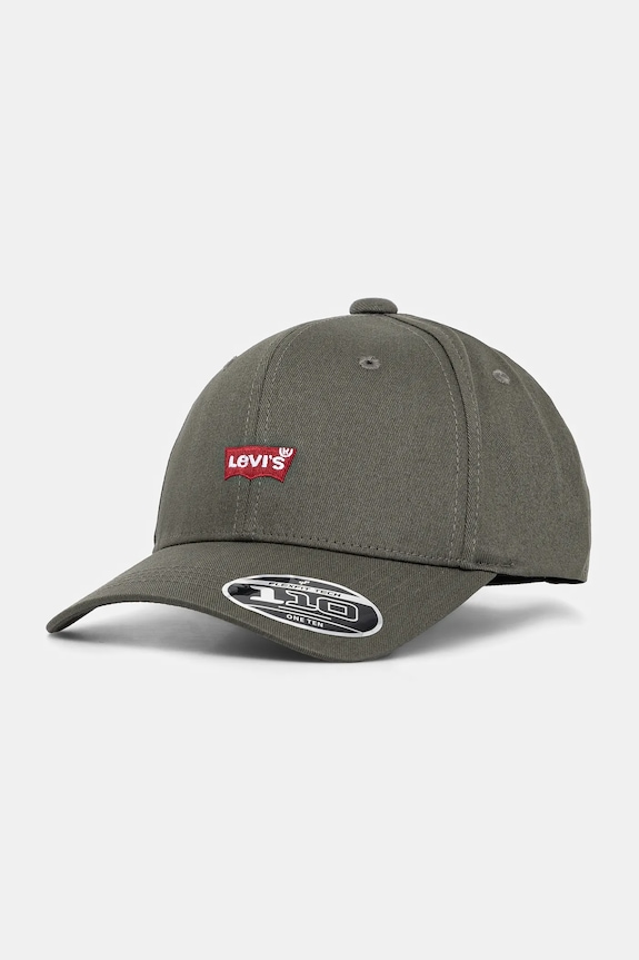 Levi's czapka z daszkiem pozostałe zielony D7723.0005