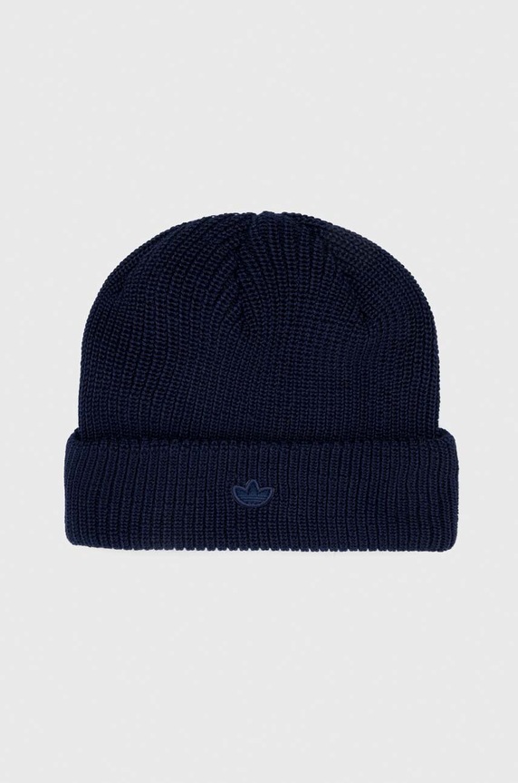 Kapa adidas Originals bez uzorka mornarsko plava IL8442