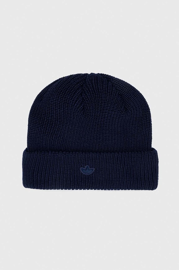 Kapa adidas Originals bez uzorka mornarsko plava IL8442