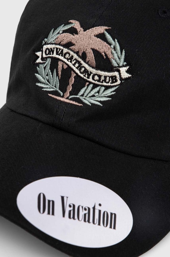 On Vacation pamut baseball sapka OVC.C28 fekete AW23