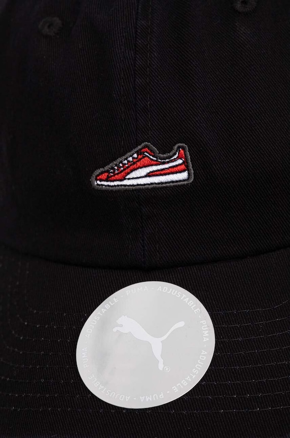 Accessories Puma cotton baseball cap 24605. black
