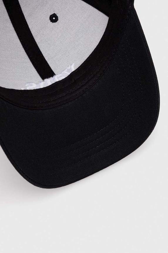 Bavlněná baseballová čepice Vans černá VN0008P6BLK1
