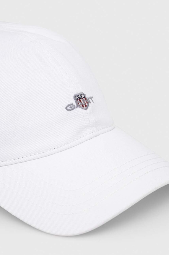 Gant șapcă de baseball din bumbac 9900111 alb AW23
